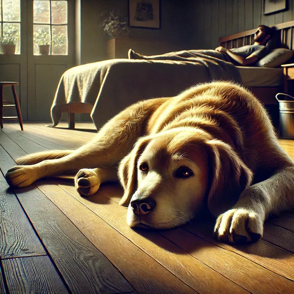 Chien qui convulse