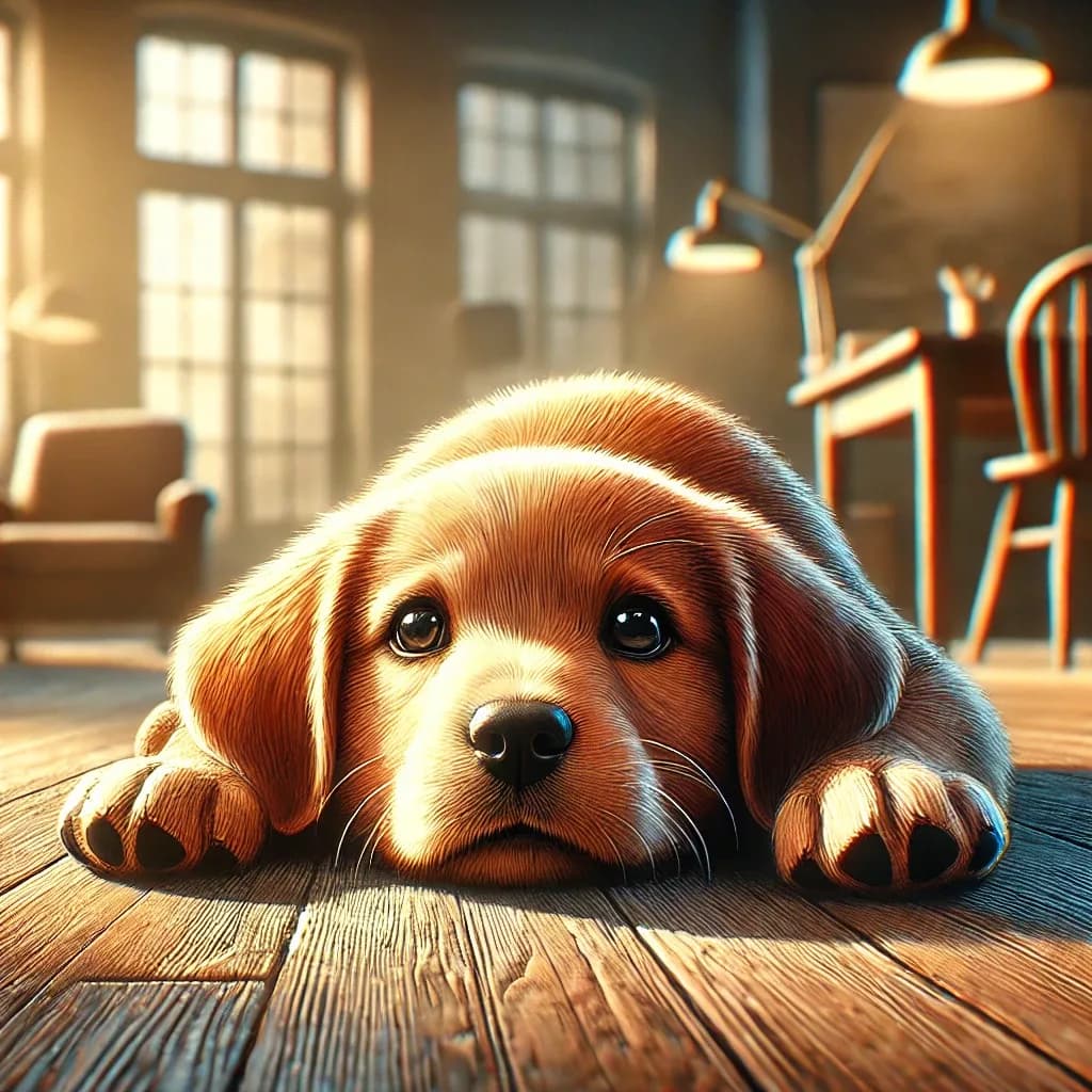 Chiot en diarrhee