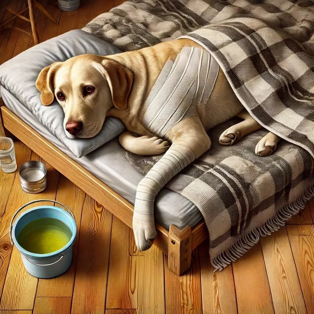 Automutilation chien