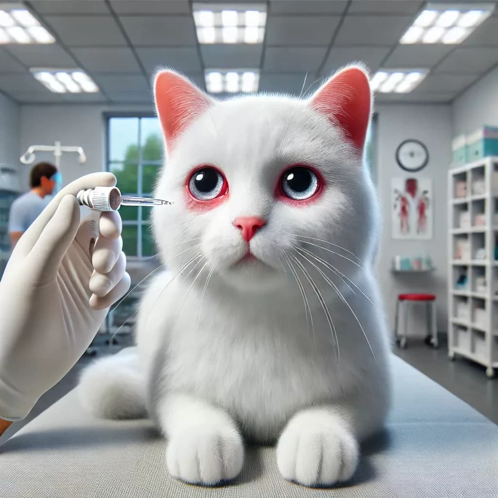 Conjonctivite du chat