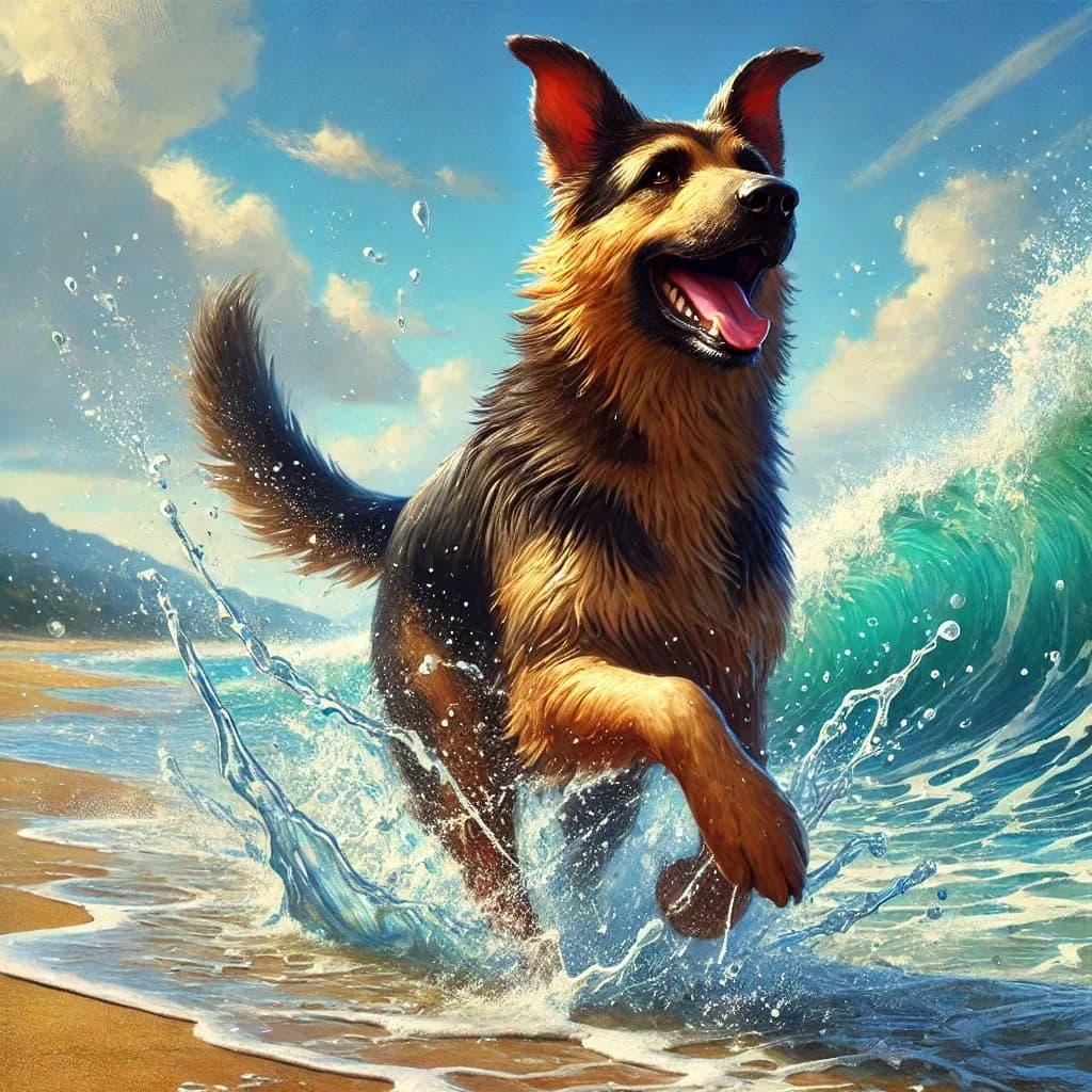 Intoxication eau de mer chien