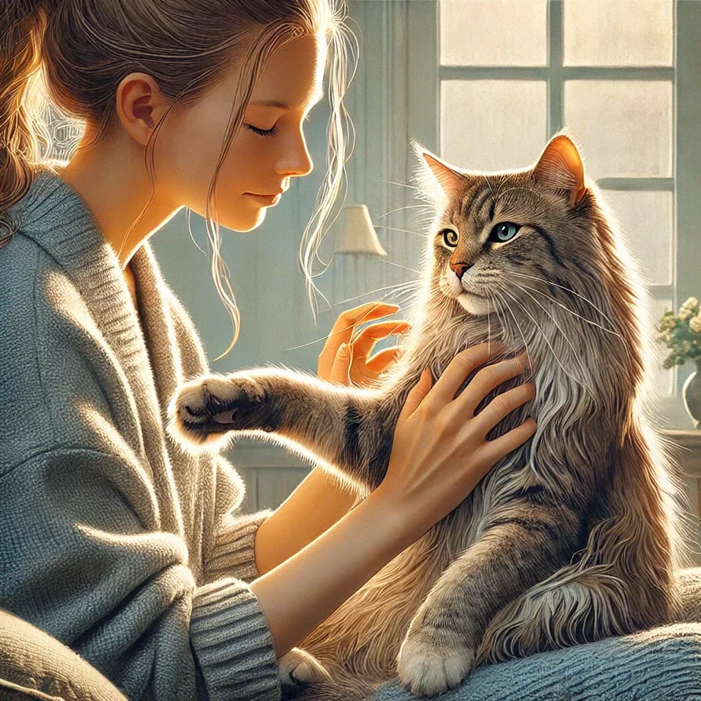 Mon chat s est battu